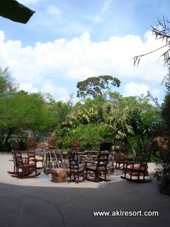 Arusha savanna and storytelling firepit